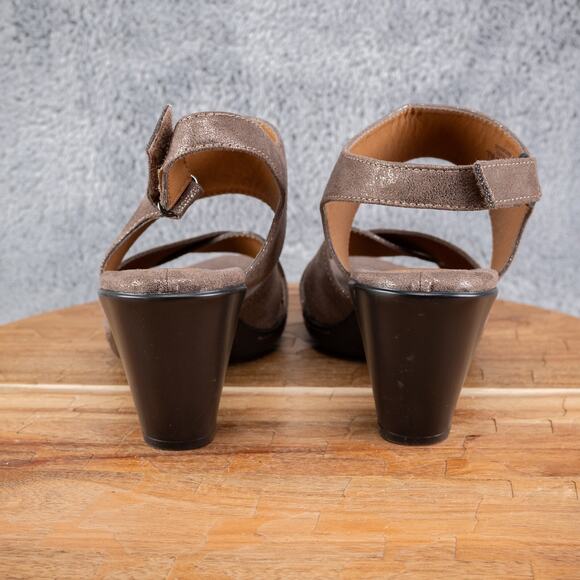 EUROSOFT Vierra Sandal NWOB Brown Size 7 M - Picture 4 of 6